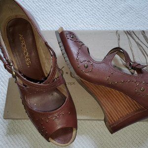 Aerosoles heeled sandal